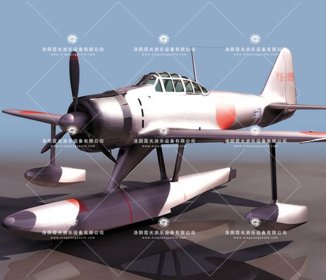 乐东3D模型飞机_